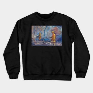 'Teamwork' Crewneck Sweatshirt